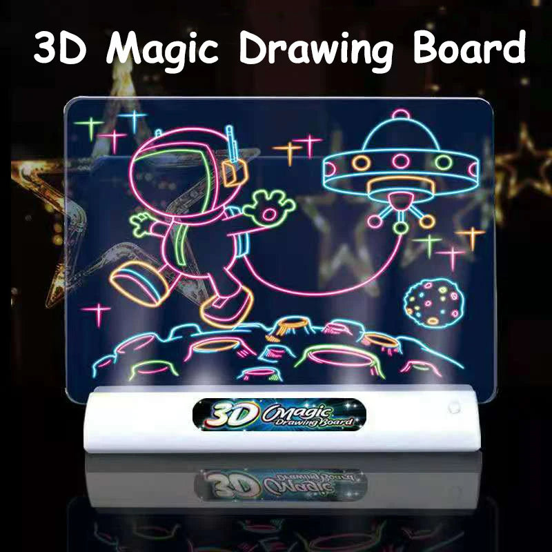 GlowArt | Creatieve magie in 3D - Magische LED Tekenbord