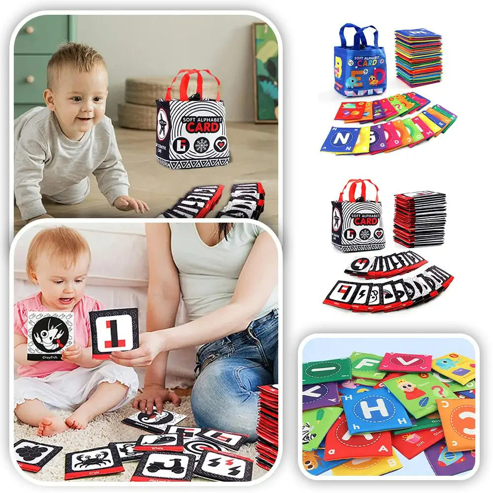 CuddleCards | Ontwikkel samen met je baby - Zachte Educatieve Flashcards