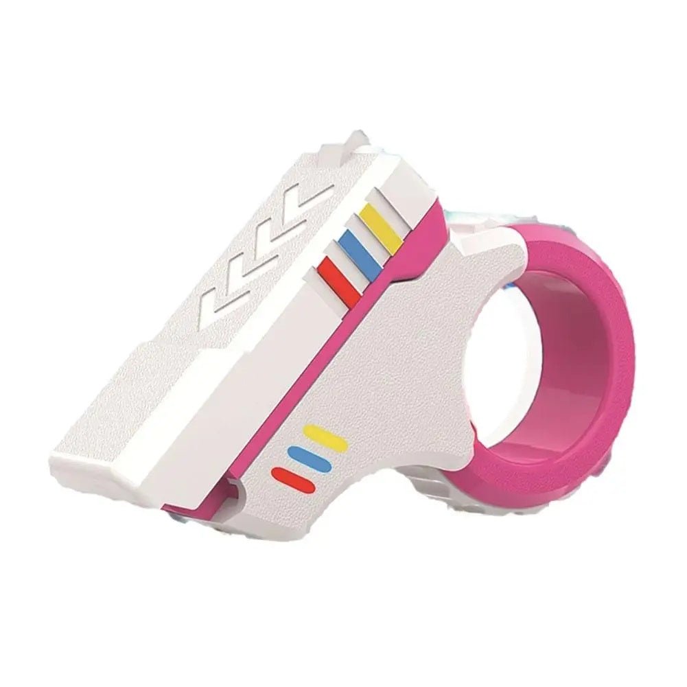 SpinRelief | Rilassati e concentrati - fidget per dita stampato in 3D con texture