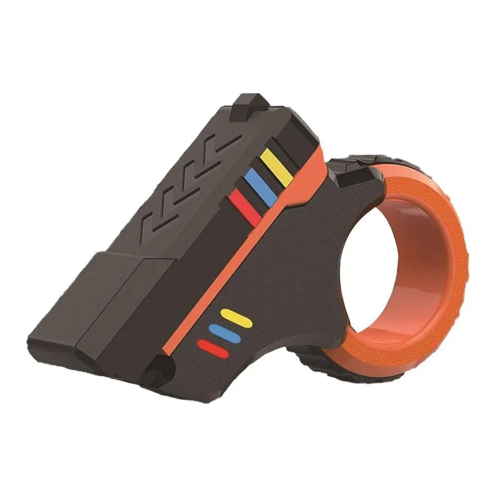 SpinRelief | Rilassati e concentrati - fidget per dita stampato in 3D con texture