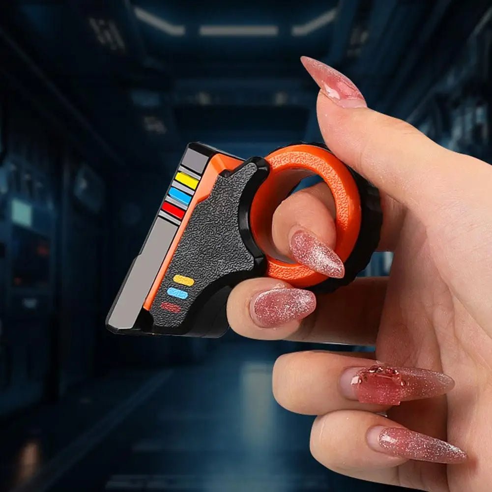 SpinRelief | Rilassati e concentrati - fidget per dita stampato in 3D con texture