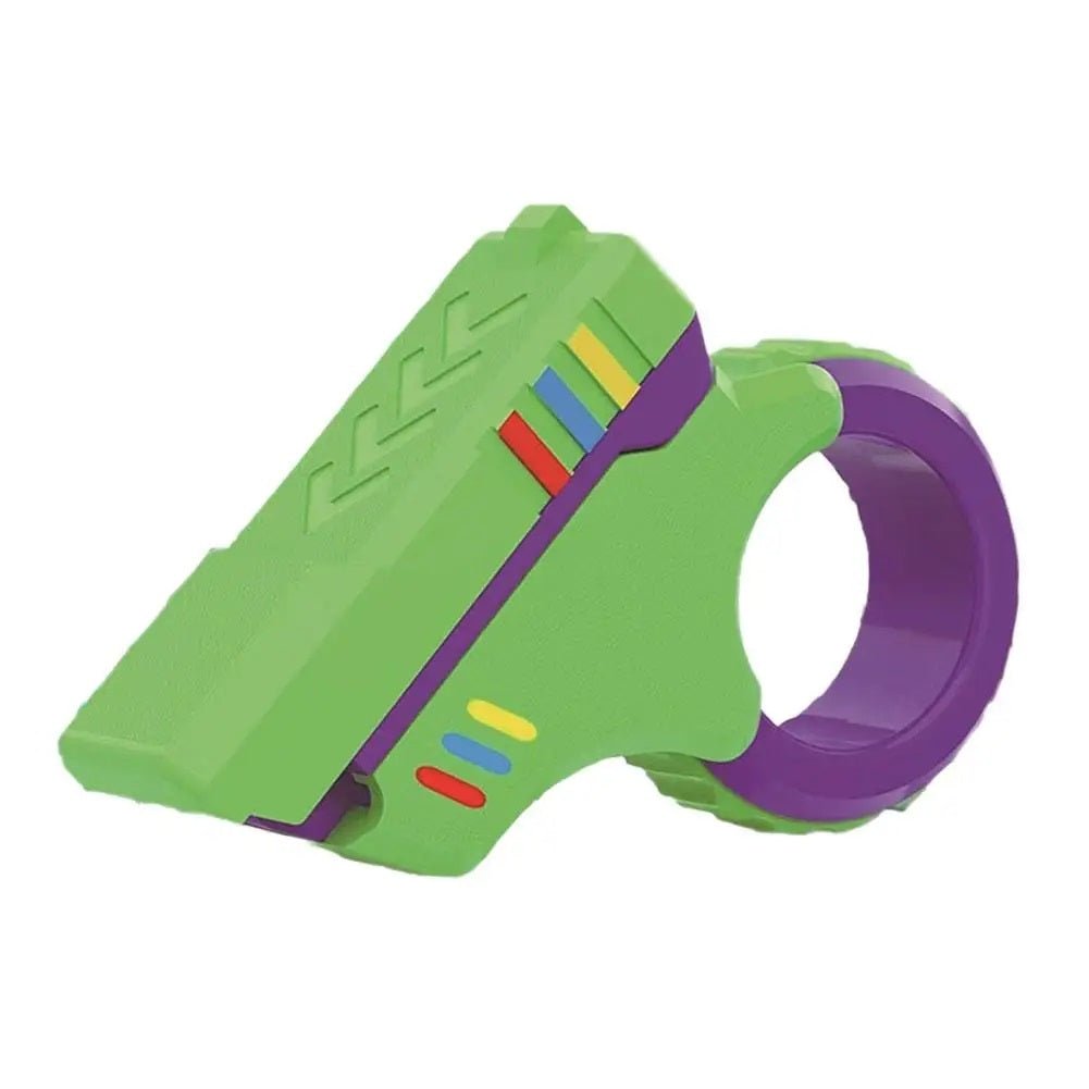 SpinRelief | Rilassati e concentrati - fidget per dita stampato in 3D con texture
