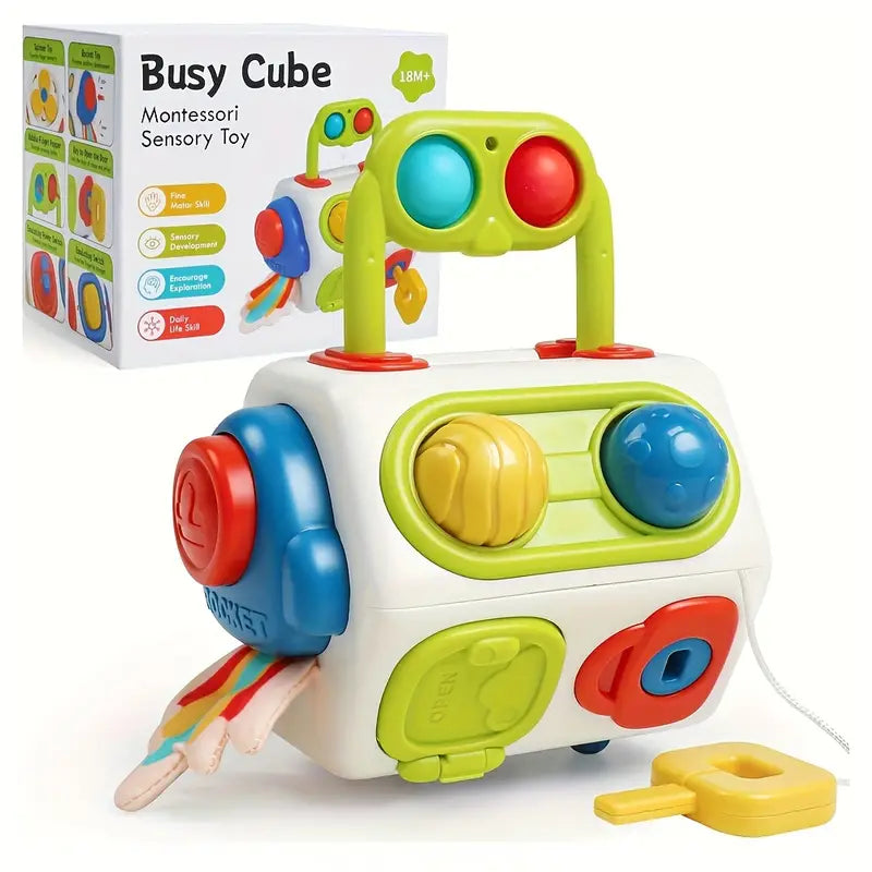 Montessori Magic Cube | Speelplezier voor Baby's - Educatief Speelgoed Voor Ontwikkeling