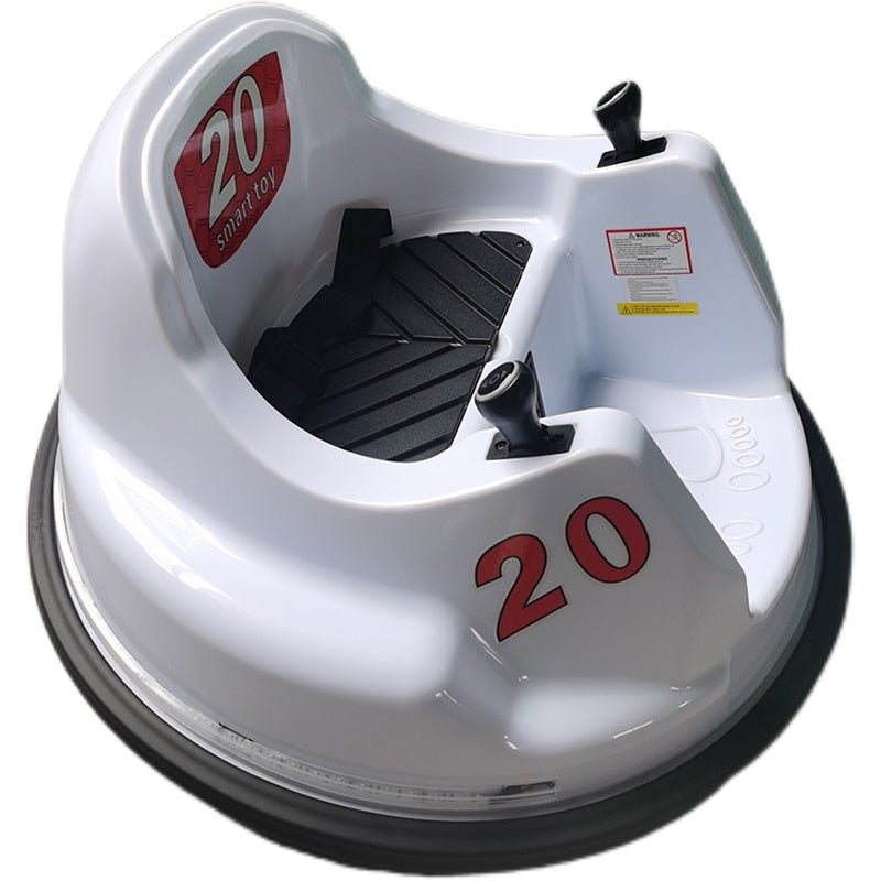 Bump & Spin | Diversión de conducción salpicante - Coche eléctrico de choque para niños pequeños