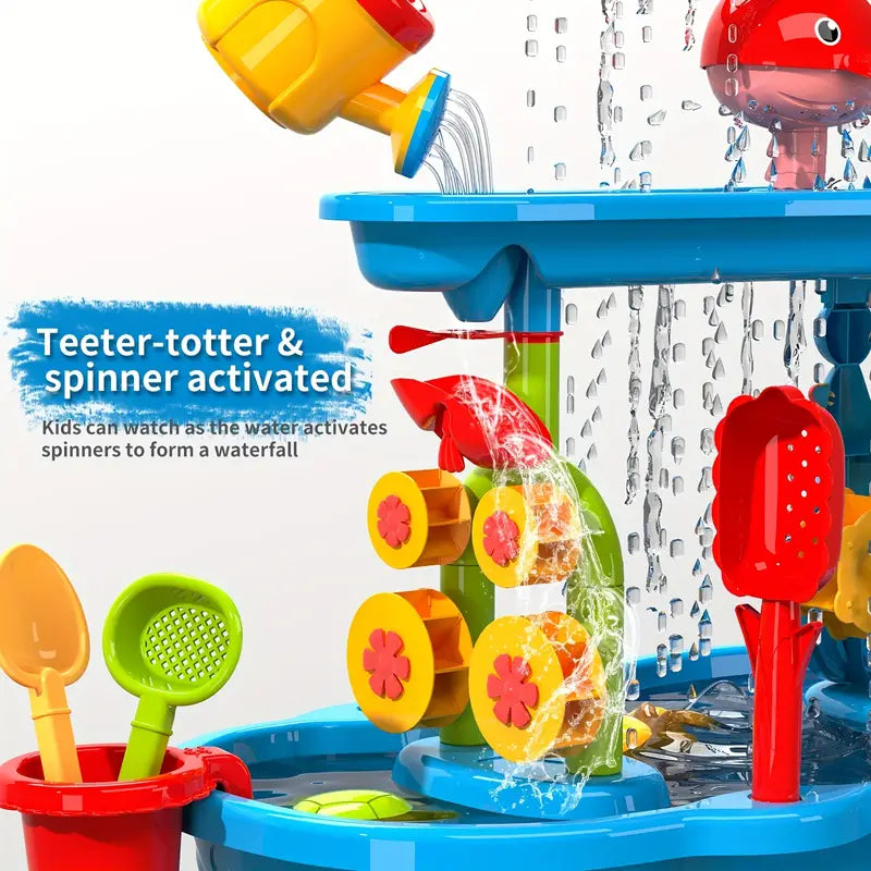 AquaPlay Table | Spetterend zomerplezier - Zand- en watertafel voor kinderen