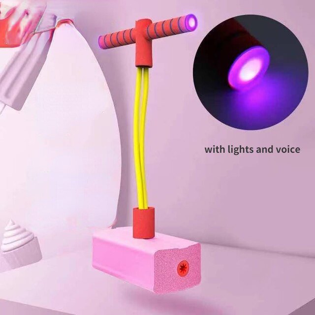 BounceBuddy | Diversión de resorte para todos - Pogo stick de espuma suave