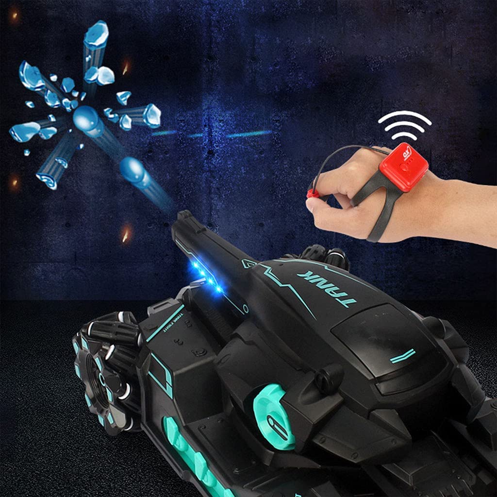 AquaBlast | La experiencia definitiva de batalla de agua - Tanque RC con control por gestos y lanzador de bombas de agua!