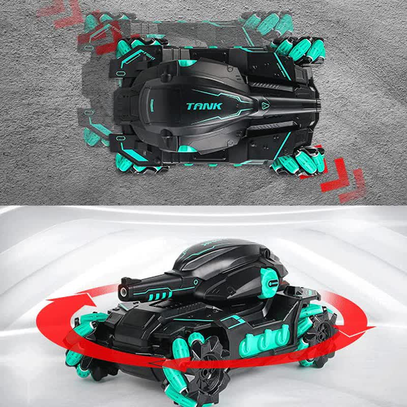 AquaBlast | La experiencia definitiva de batalla de agua - Tanque RC con control por gestos y lanzador de bombas de agua!