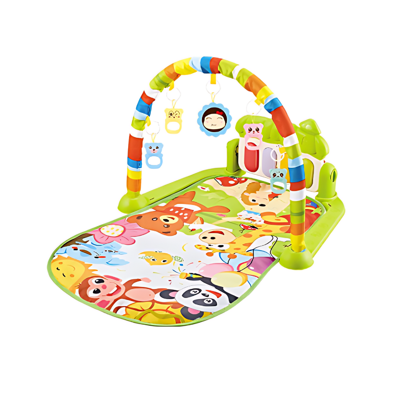 Baby Muziek Rack Speelmat | Perfect voor Baby's - Leuke Activiteit Gym met Piano Toetsenbord