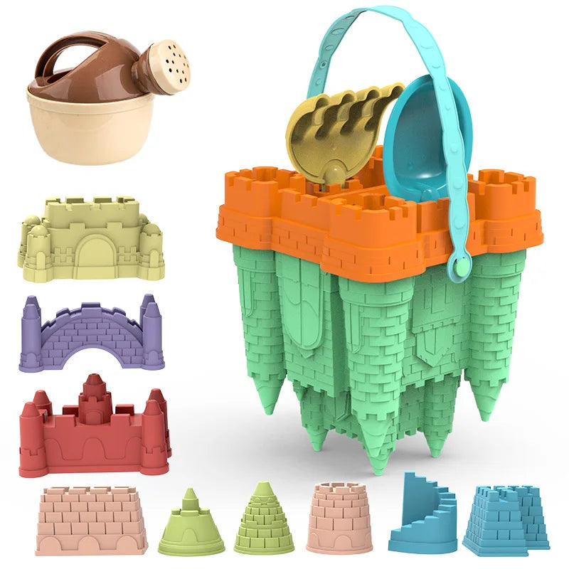 SandMaster | Construye a lo grande, juega sin fin - Set de juego de castillo de arena para niños