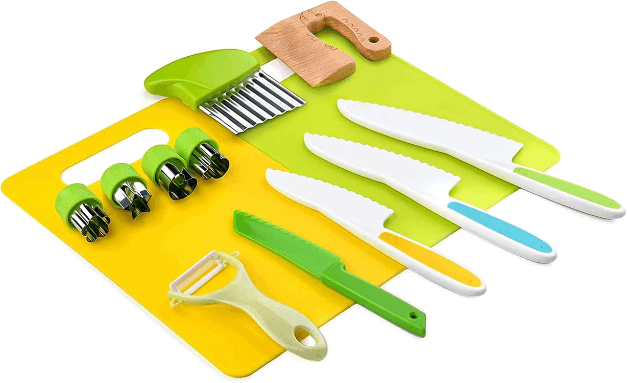 Little Chef Set | Veilig en spelenderwijs leren koken - Montessori Keukengereedschap
