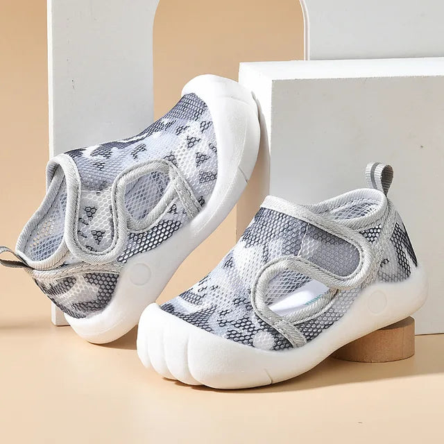 Sandalias de malla transpirables de verano para niños | Suela ligera y suave - Perfectas para los primeros pasos