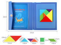 Thumbnail for Tangram Magic | Inspire Creativity - Montessori Magnetic Puzzle Book