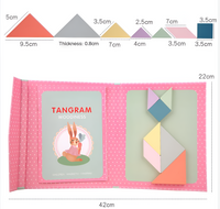 Thumbnail for Tangram Magic | Inspire Creativity - Montessori Magnetic Puzzle Book