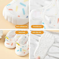 Thumbnail for Sandalias de malla transpirables de verano para niños | Suela ligera y suave - Perfectas para los primeros pasos