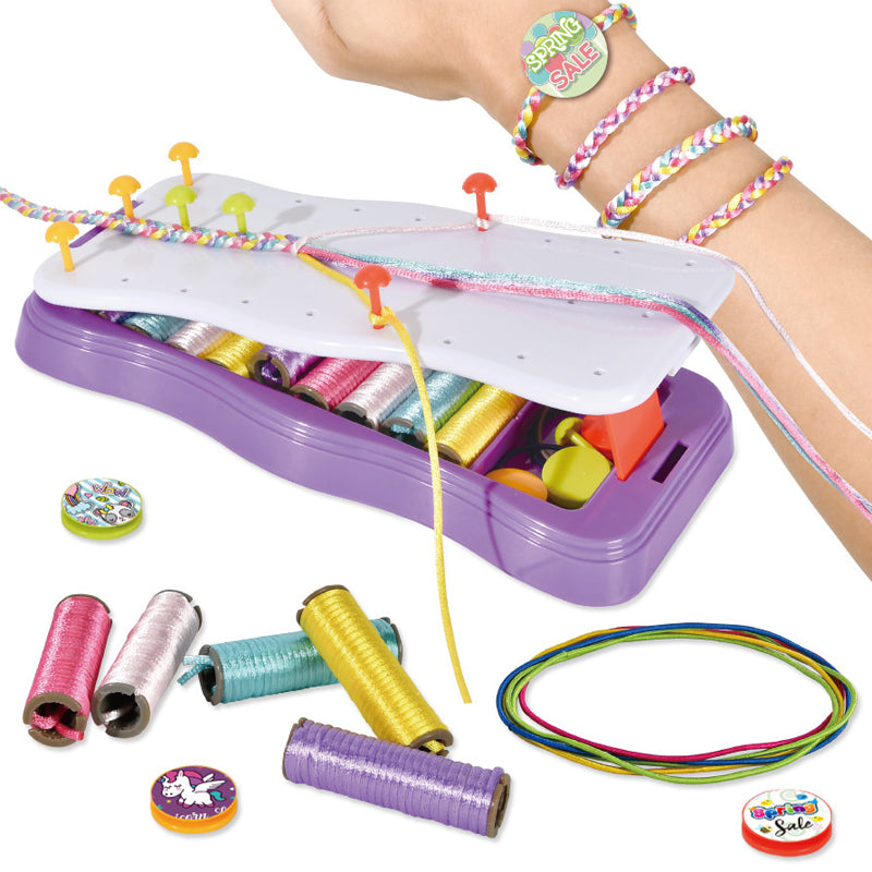 BraidBuddy | Creëer unieke armbanden - DIY Armband Weefset voor Kinderen