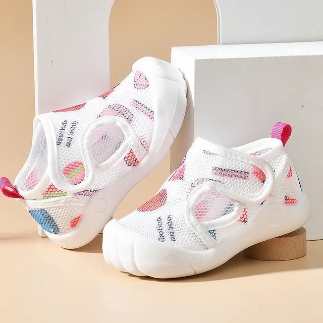 Sandalias de malla transpirables de verano para niños | Suela ligera y suave - Perfectas para los primeros pasos