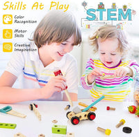 Thumbnail for EcoToys™ BuildiTool | Stimuleer creativiteit en probleemoplossing - Kinder Toolkit