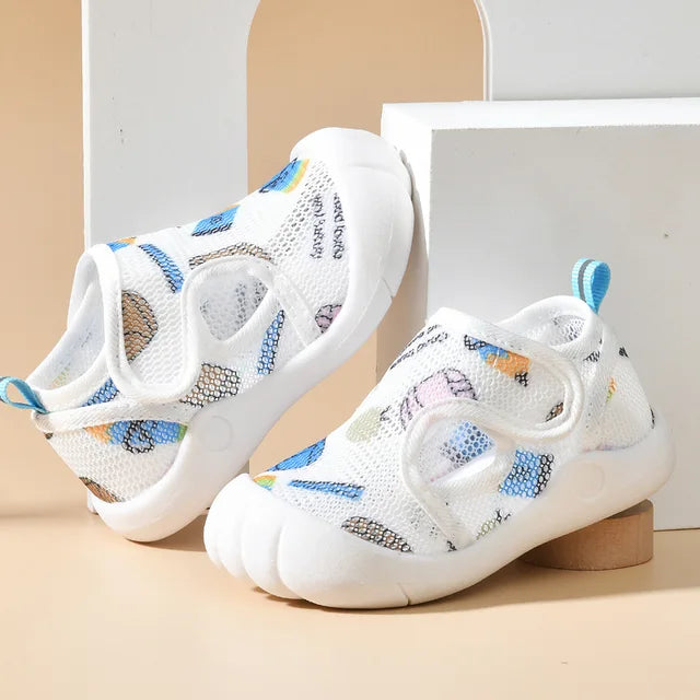 Sandalias de malla transpirables de verano para niños | Suela ligera y suave - Perfectas para los primeros pasos