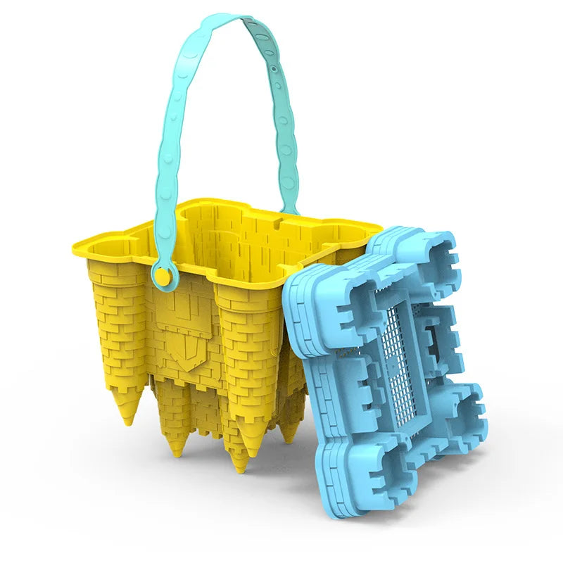 SandMaster | Construye a lo grande, juega sin fin - Set de juego de castillo de arena para niños