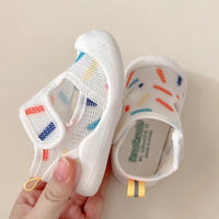 Thumbnail for Sandalias de malla transpirables de verano para niños | Suela ligera y suave - Perfectas para los primeros pasos