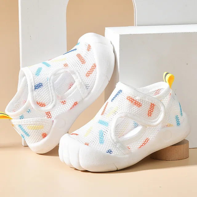 Sandalias de malla transpirables de verano para niños | Suela ligera y suave - Perfectas para los primeros pasos