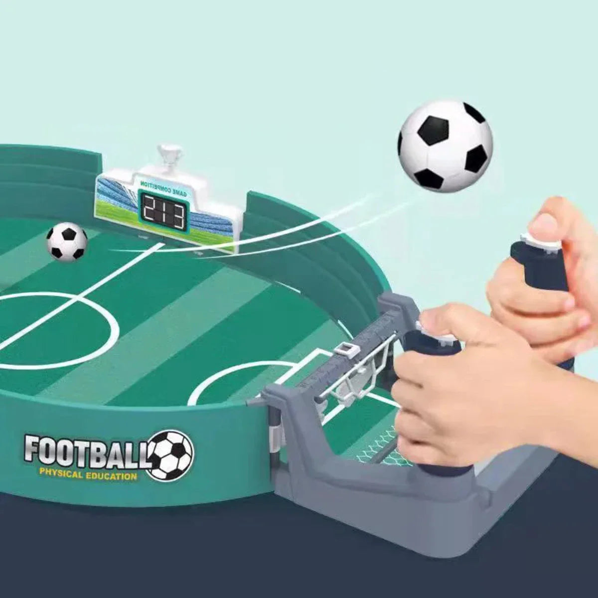 Fußballmeister | Bringen Sie Spaß an den Tisch - Mini Tischfußballspiel für alle