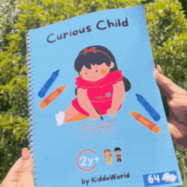 Jouets Montessori pour enfants | Apprendre et s'amuser - Cahier d'exercices Wonder Pages