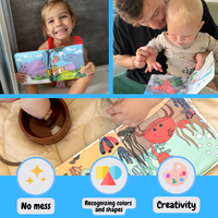 Thumbnail for StickerFun | Spielerisch lernen - Wiederverwendbares Stickerbuch mit lustigen Tieren