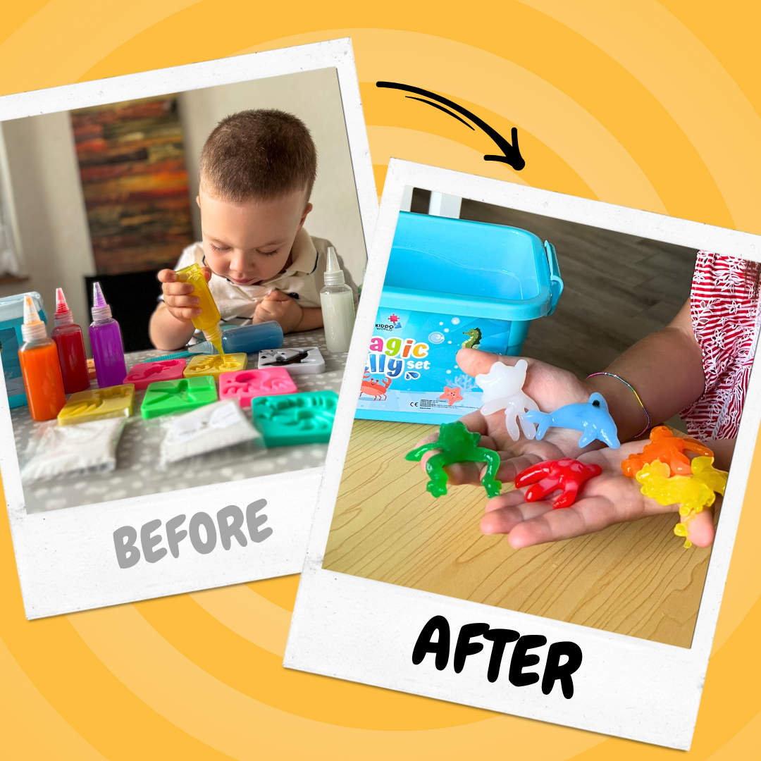 AquaCreatures | Prikkel de verbeelding - DIY zeedieren sensory kit voor eindeloos speelplezier!