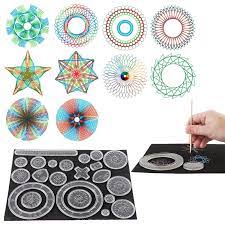 Creativio Spiro Gear | Complete Drawing Set for Creative Patterns — Children Learn to Draw Playfully
