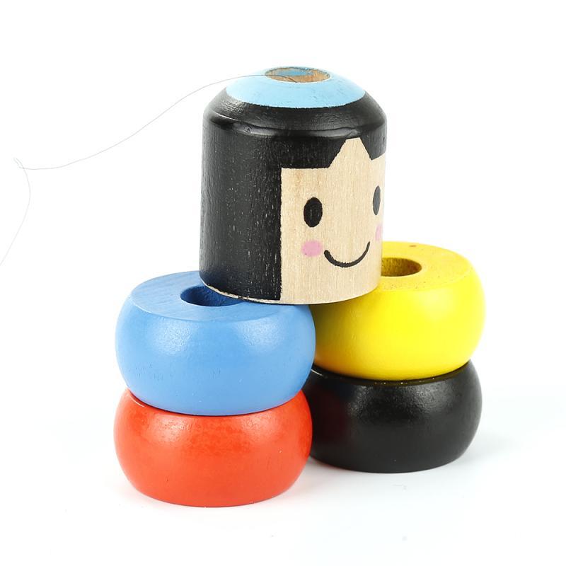Ecotoys MagicWood | Magia irrompible - Muñeco mágico de madera para actuaciones