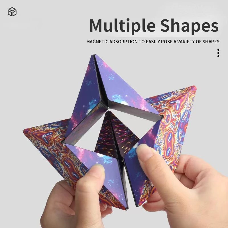 Magnetix LogicCube | Piensa y descubre - Cubo de rompecabezas magnético 3D para niños