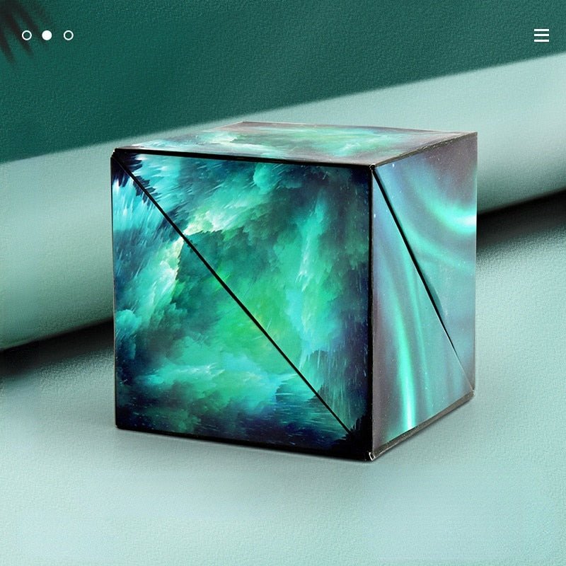 Magnetix LogicCube | Piensa y descubre - Cubo de rompecabezas magnético 3D para niños