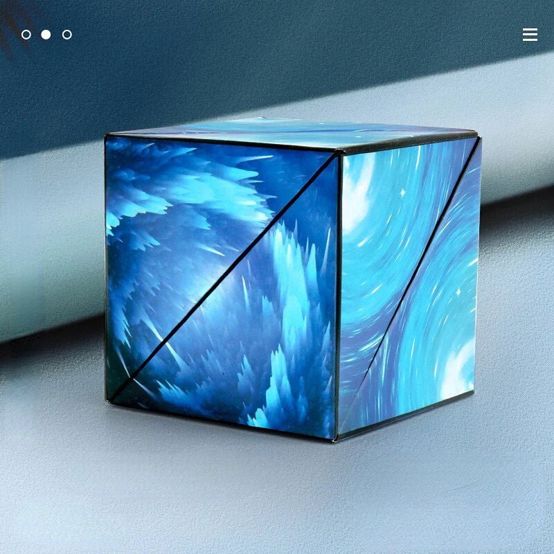 Magnetix LogicCube | Piensa y descubre - Cubo de rompecabezas magnético 3D para niños