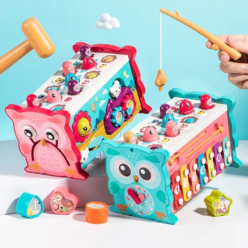 Magnetix Owl Playtime | Stimuleer de Creativiteit - Leer en Ontwikkel met Plezier