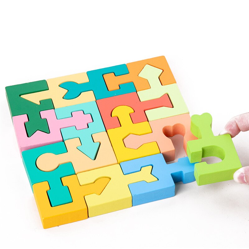 Mindful Montessori Puzzle | Geef je kind de kans om creatief te leren! - Educatieve speelervaring