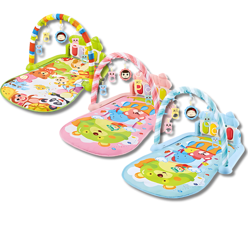 Baby Muziek Rack Speelmat | Perfect voor Baby's - Leuke Activiteit Gym met Piano Toetsenbord