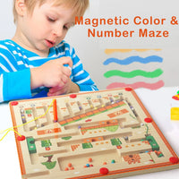 Thumbnail for Magnetic Explorer Maze | Stimuleer creativiteit - Montessori doolhof bord voor kinderen