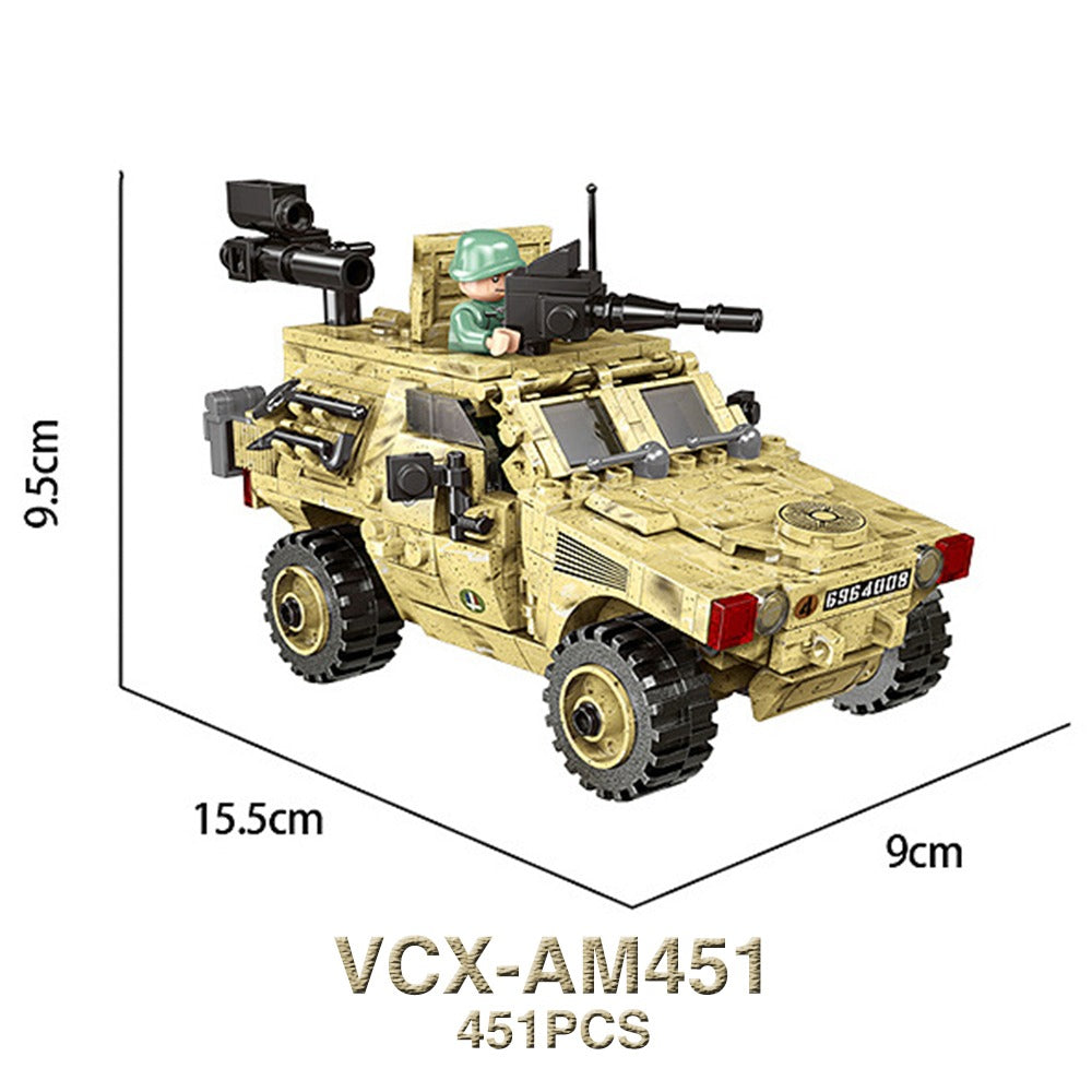 Militaire Humvee Jeep | Realistisch Bouwen - Maak een Militaire Jeep voor Actiefiguren