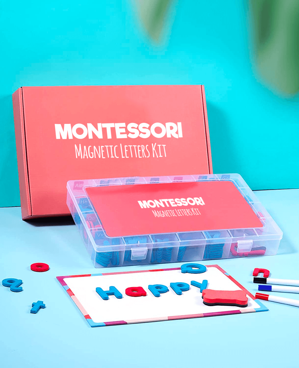 Magnetix Magic Rng Magnetix Magic Letter Kit | Learn with fun - 234 Magnetic Letters – Toystar