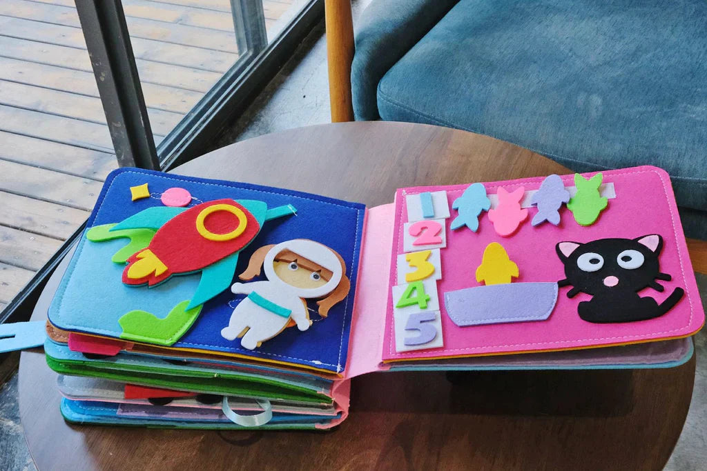 ViltVerhalen | Découverte ludique - Livre d'aventures Montessori pour apprentissage sensoriel
