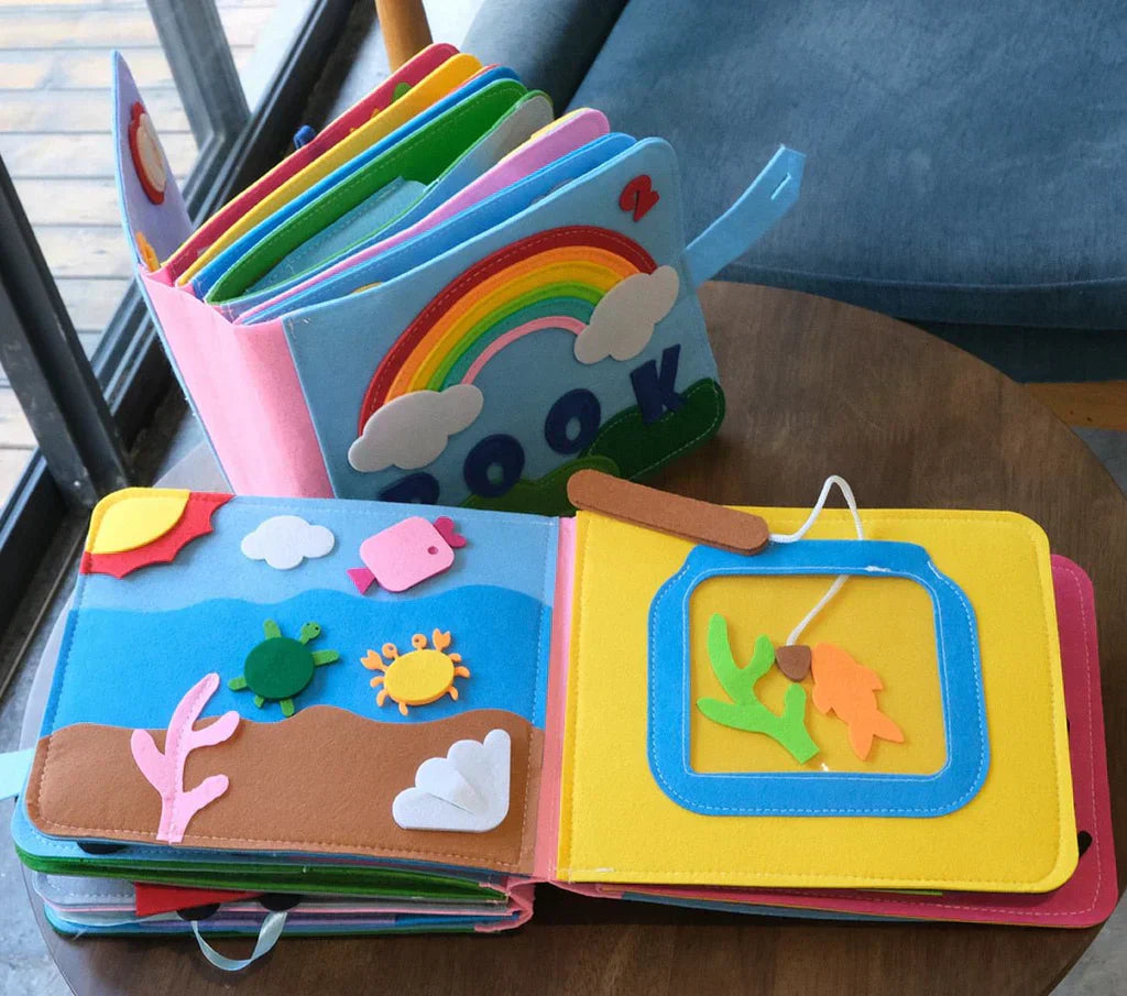ViltVerhalen | Découverte ludique - Livre d'aventures Montessori pour apprentissage sensoriel