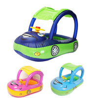 Thumbnail for AquaRacer | Spritziger Spaß - Baby Schwimmring mit Sonnendach