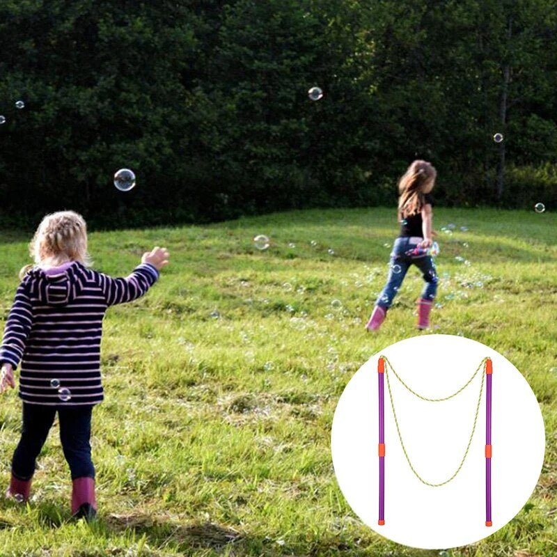 BubbleJoy | Magisch bellenplezier - XXL bellenblaas toverstokken voor buiten