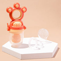Thumbnail for Baby Fopspeen Fruit Voeder | Veilig - Silicone Kauwspeeltje