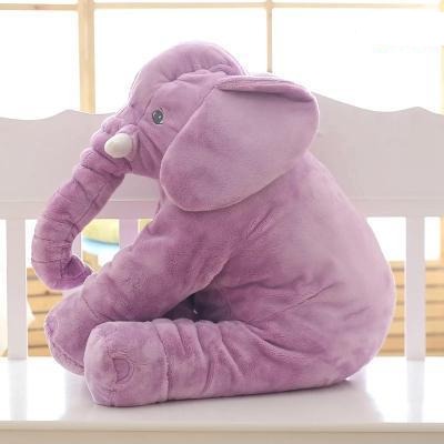 CozyEelephant | Knuffelzacht kussen voor kinderen - Pluche knuffel voor comfort