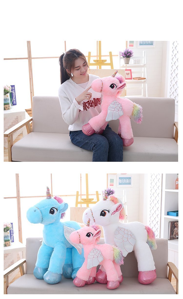 Unicorn Soft Plush Toy | Perfect cadeau voor kinderen - groot, schattig en gezellig