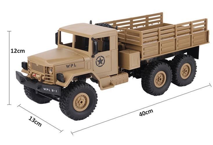 Tactical Off-Road 6WD Military Transporter | Ultiem avontuur voor kinderen - Kruipende auto met afstandsbediening