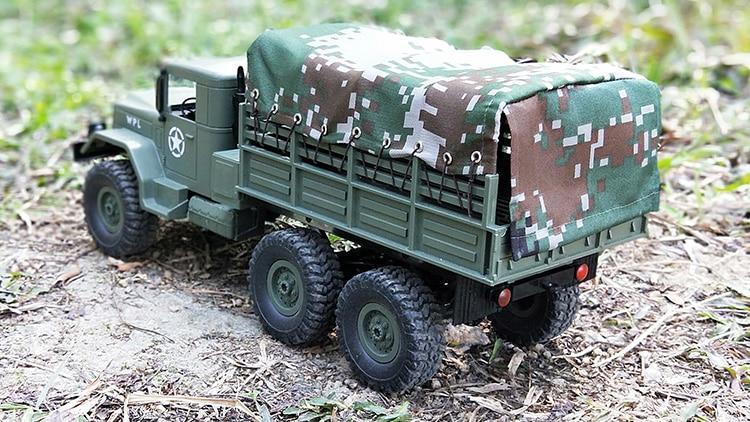 Tactical Off-Road 6WD Military Transporter | Ultiem avontuur voor kinderen - Kruipende auto met afstandsbediening